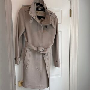 Burberry Brit Rushmore Wool Trench US 8